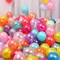 400 PCS Party Balloons, 10 Inch - 12 Balloons Assorted Color - Rainbow Latex Balloons Party Balloons for Birthday Baby Shower Wedding Party Supplies